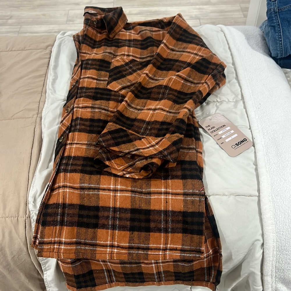 Long sleeve flannel
